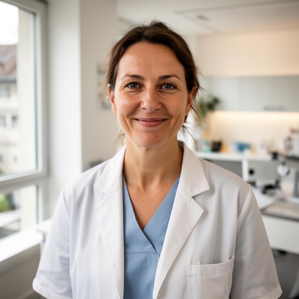 Dr. Anna Keller, Hausärztin in Zürich